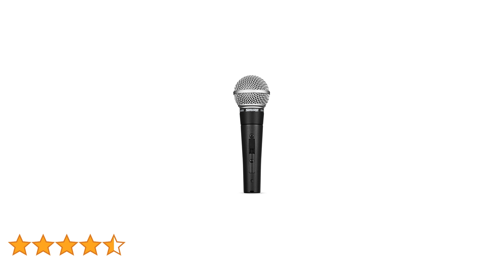 SHURE マイク ON/OFFスイッチ付き マイクスタンド用ネジ有 SM58 Amazon.co.jp: SHURE シュア ダイナミックマイク SM58S : ON/OFF